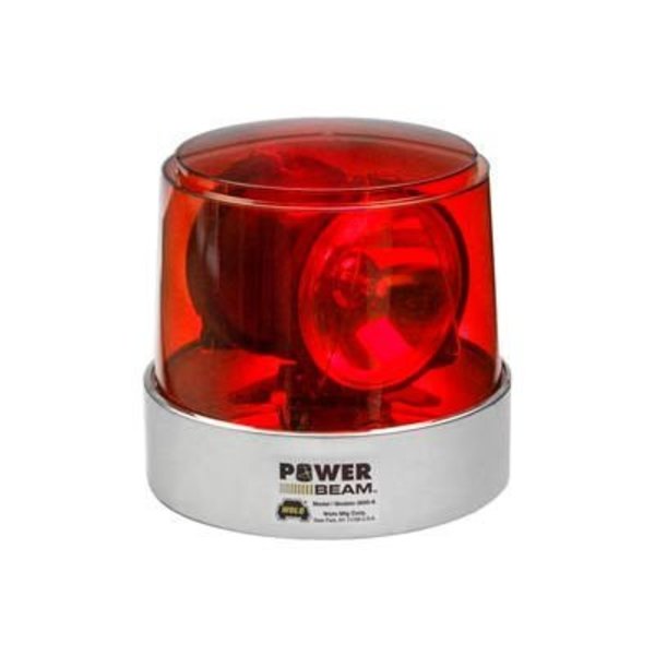 Wolo Power Beam Red Lens - Permanent Mount 3610-R